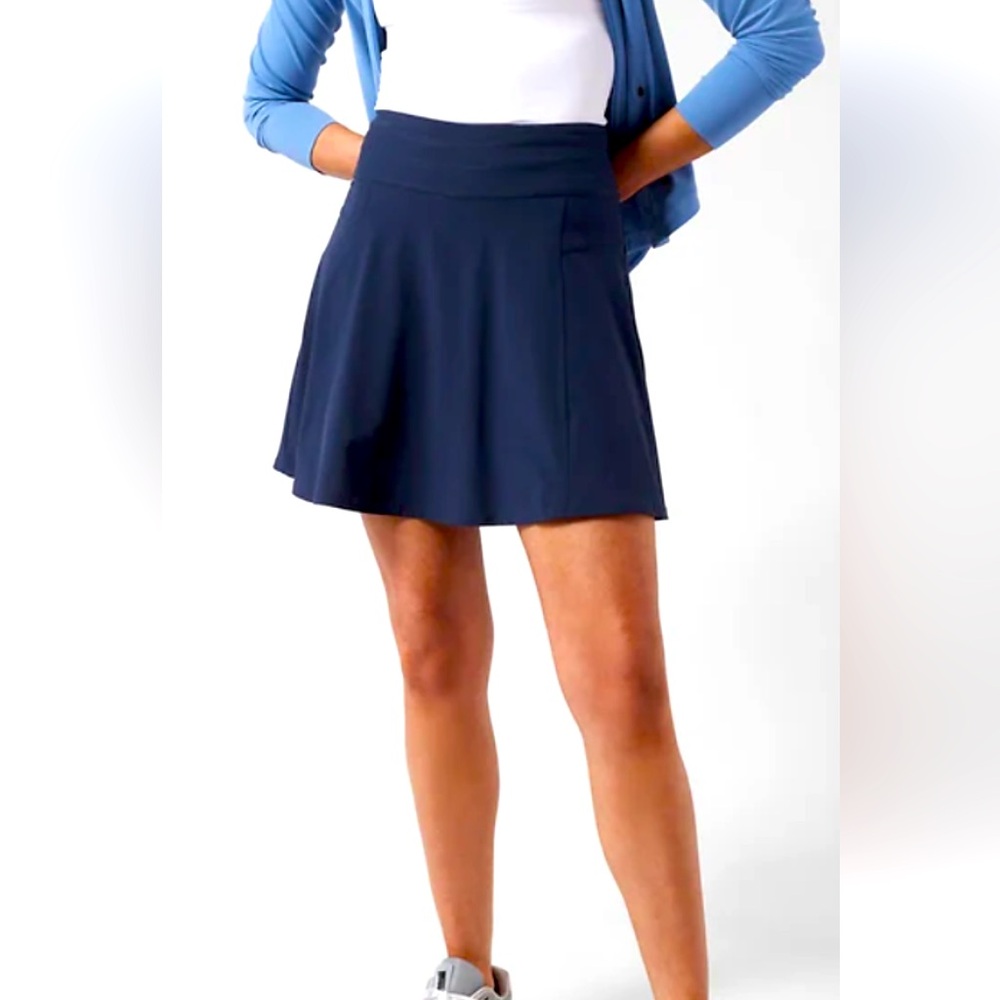 Athleta Navy Blue Women’s All Day Skort Size 10 NWOT